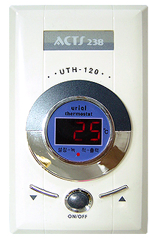 Терморегулятор UTH-120 накладной 4 кВт(Ю.Корея)