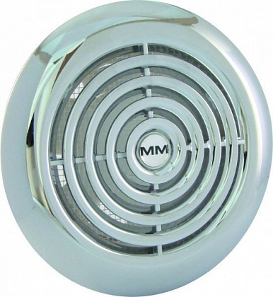 Вентилятор Mmotors мм 100 круглый хром
